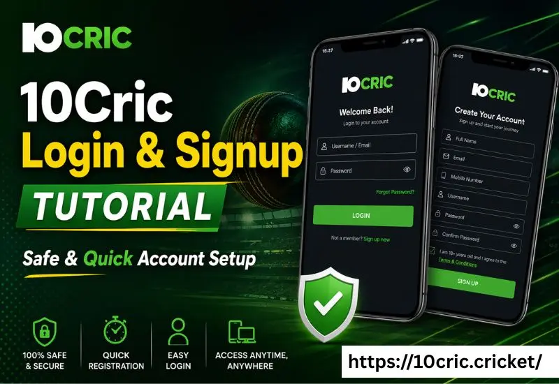 10Cric Login & Signup