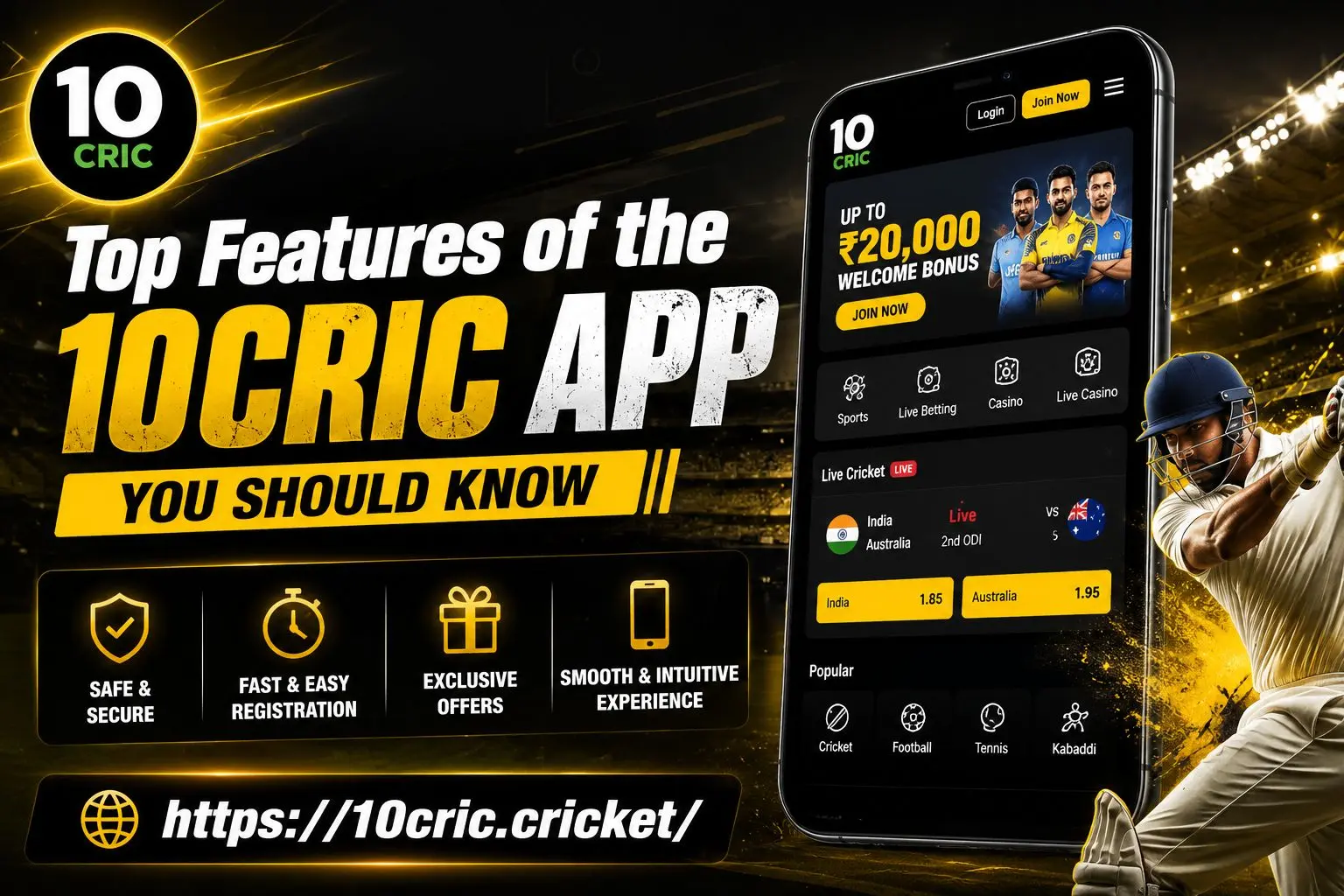 10CRIC App