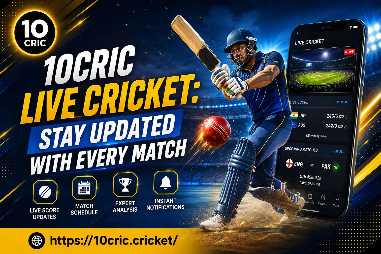 10CRIC Live Cricket