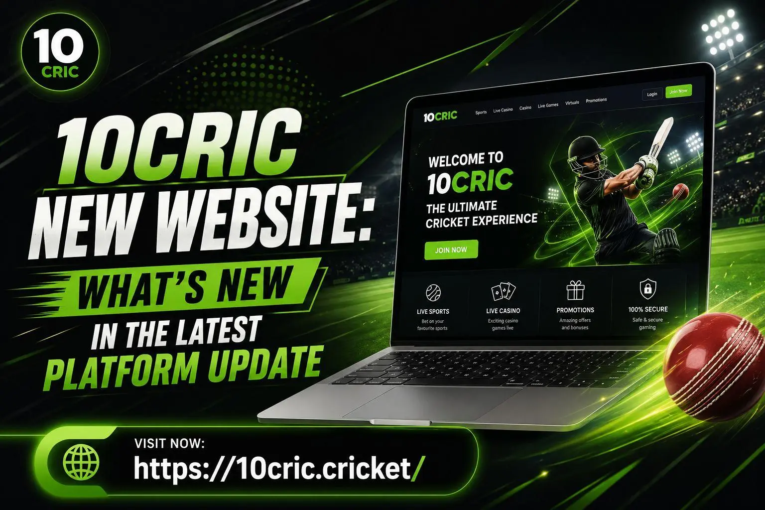 10CRIC new website